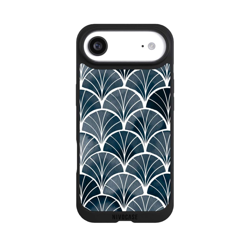 iPhone Air NIVOpure Botanische Brise Art Deco Grau