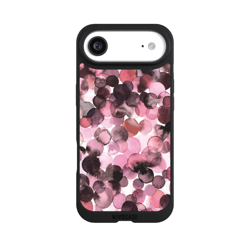 iPhone Air NIVOpure Purple Dots Watercolor