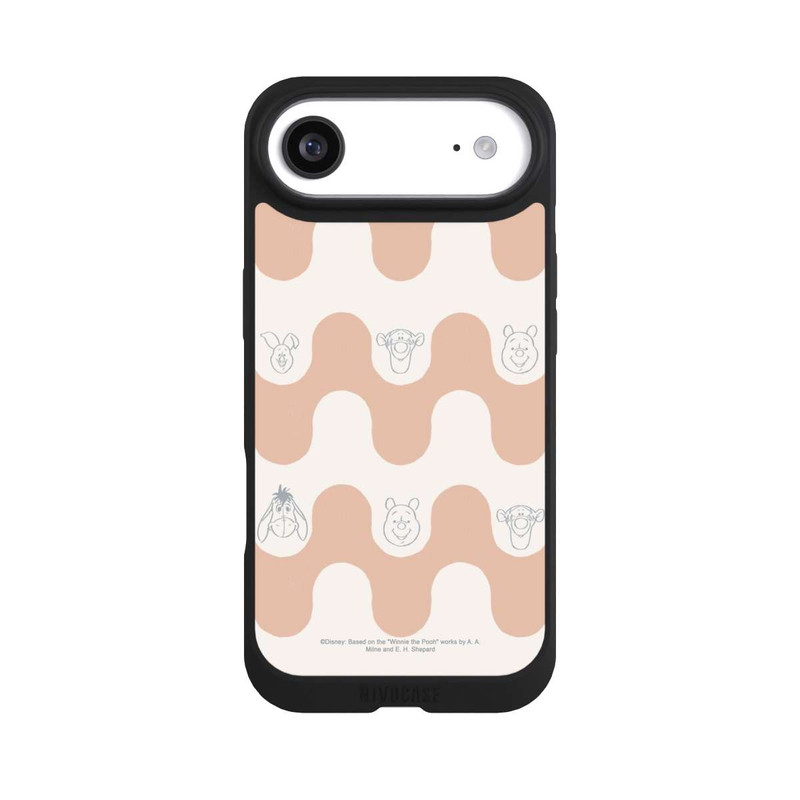 iPhone Air NIVOpure Winnie the Pooh and Friends Boho Waves Pattern