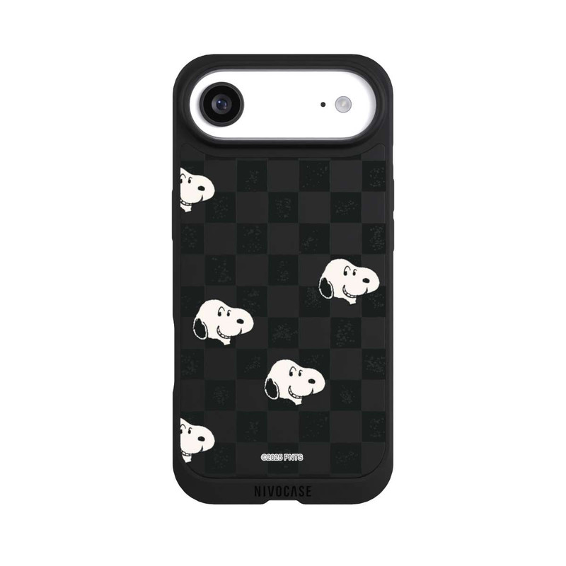 iPhone Air NIVOpure Snoopy Checked Pattern