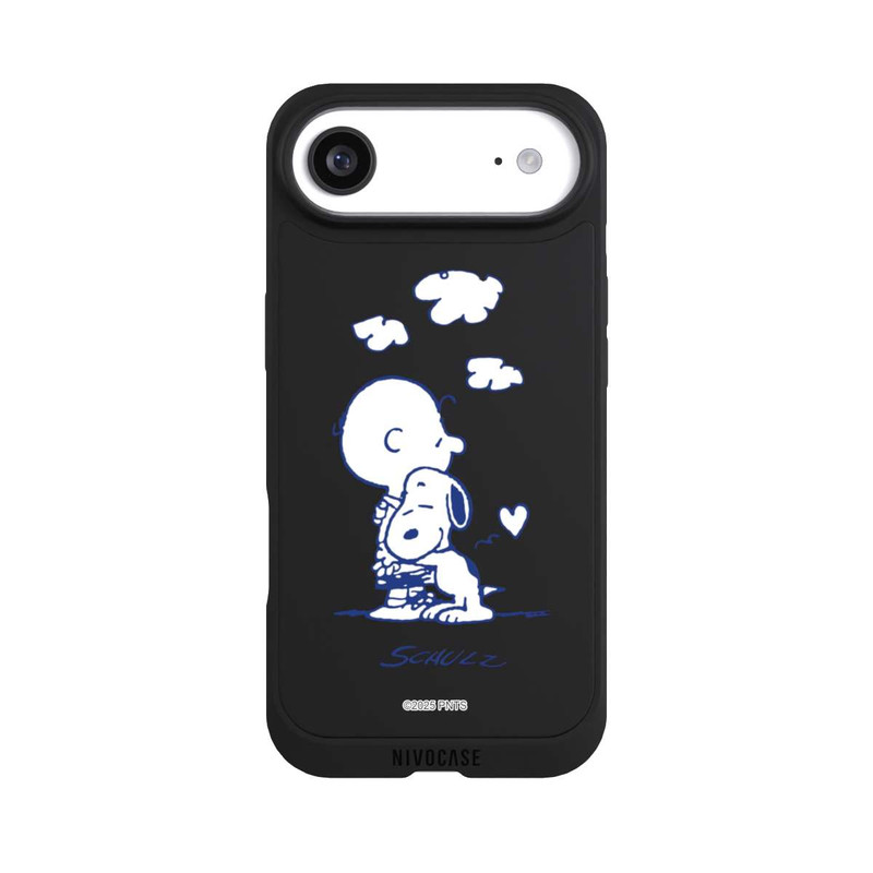 iPhone Air NIVOpure Peanuts Charlie Brown Snoopy Hug Transparent
