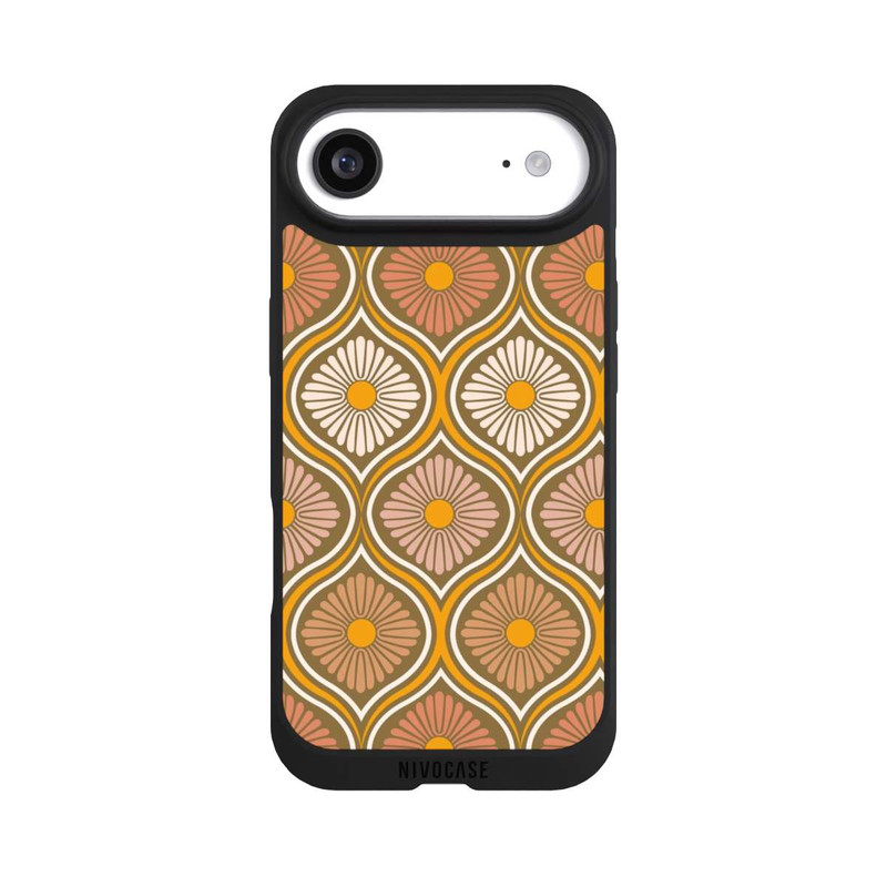 iPhone Air NIVOpure Groovy 70s Retro Mid-Century Daisy Flowers