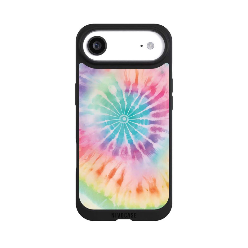 iPhone Air NIVOpure Rainbow Color Tie Dye 