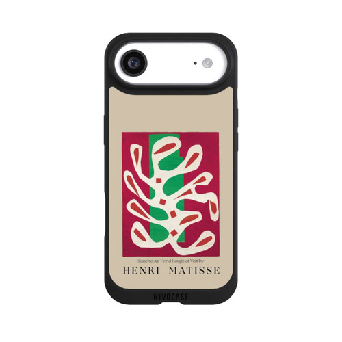 Apple iPhone Air NIVOpure Blanche sur Fond Rouge et Vert by Henri Matisse