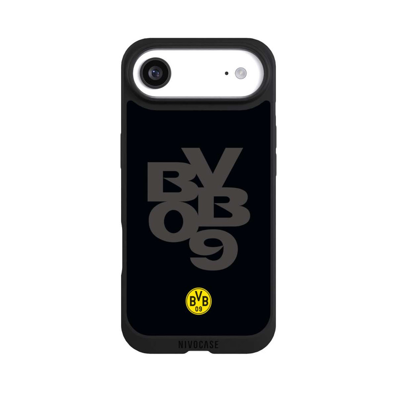 iPhone Air NIVOpure BVB09 Grau Schwarz