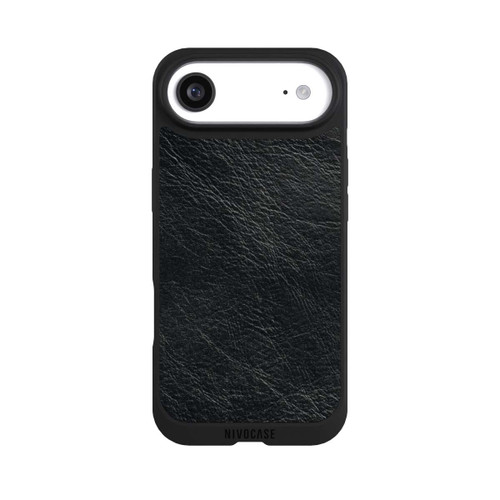 Apple iPhone Air NIVOpure Black Leather Look Background