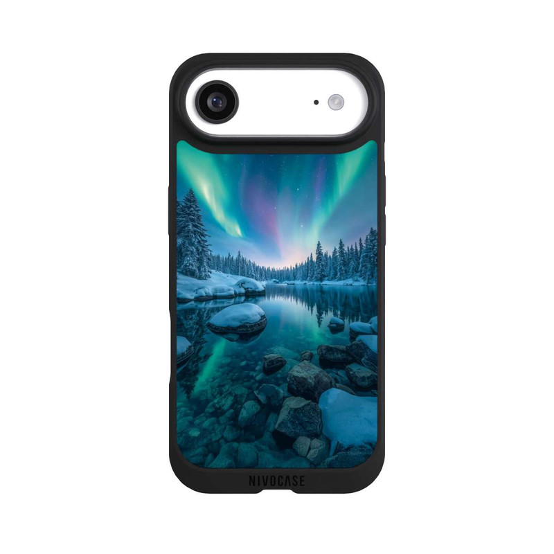 iPhone Air NIVOpure Nordlichter Glühen mit KI