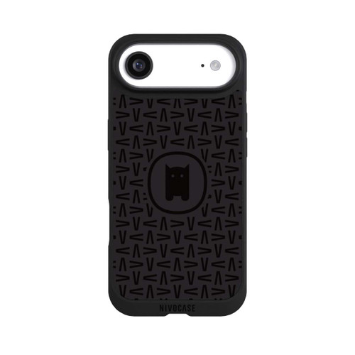 Apple iPhone Air NIVOpure Nivocase Muster Schwarz Grau