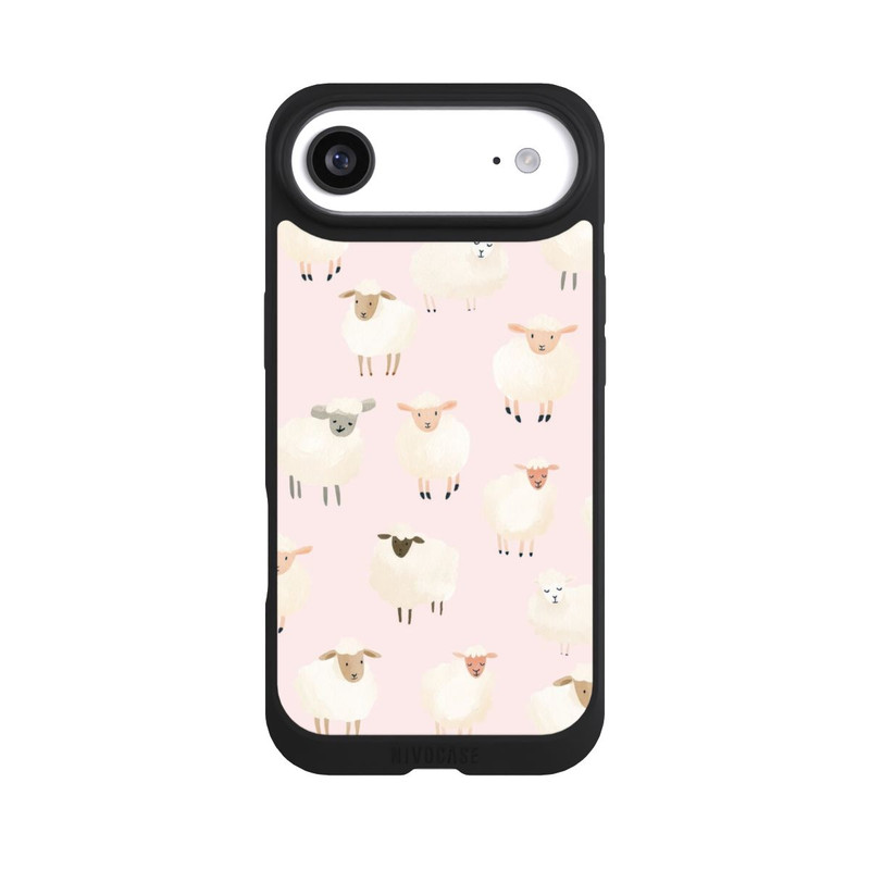 iPhone Air NIVOpure Sheep Pattern Light Pink with AI
