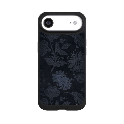 Apple iPhone Air NIVOpure  Silberne Blumen auf Samt