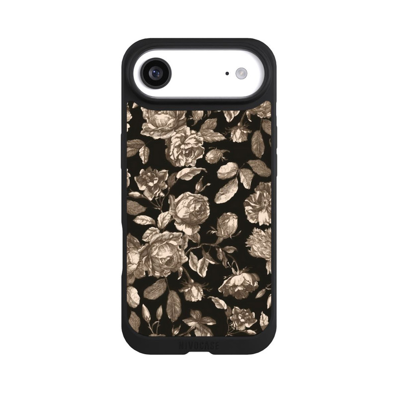 iPhone Air NIVOpure Toile fleurs foncées