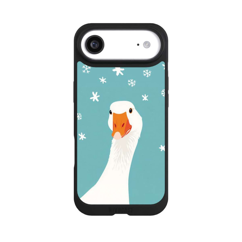iPhone Air NIVOpure Funny Goose Stars Blue with AI