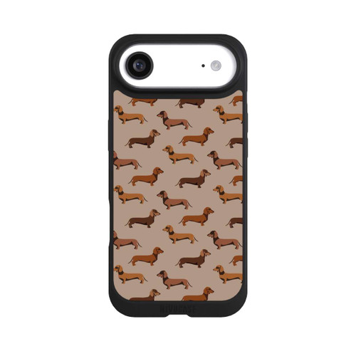 Apple iPhone Air NIVOpure Dackel Muster Braun