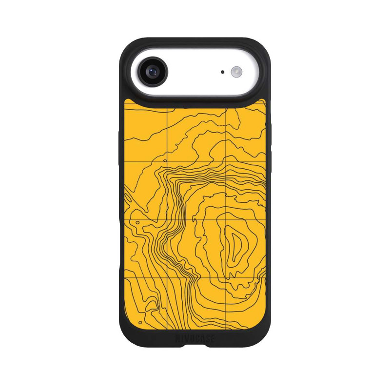 iPhone Air NIVOpure Berg gelbe Linien
