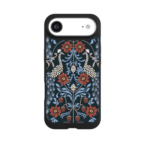 Apple iPhone Air NIVOpure Vintage Peacock Garden Arts and Crafts Floral Dark