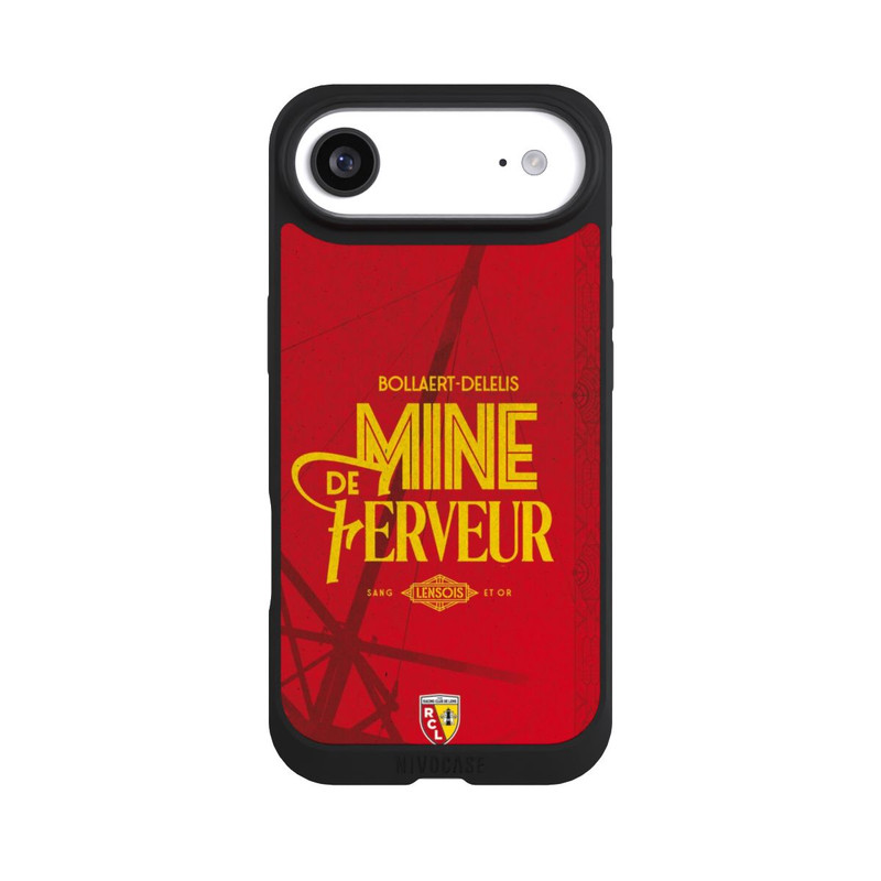 iPhone Air NIVOpure RC Lens Mine de Ferveur rouge V2