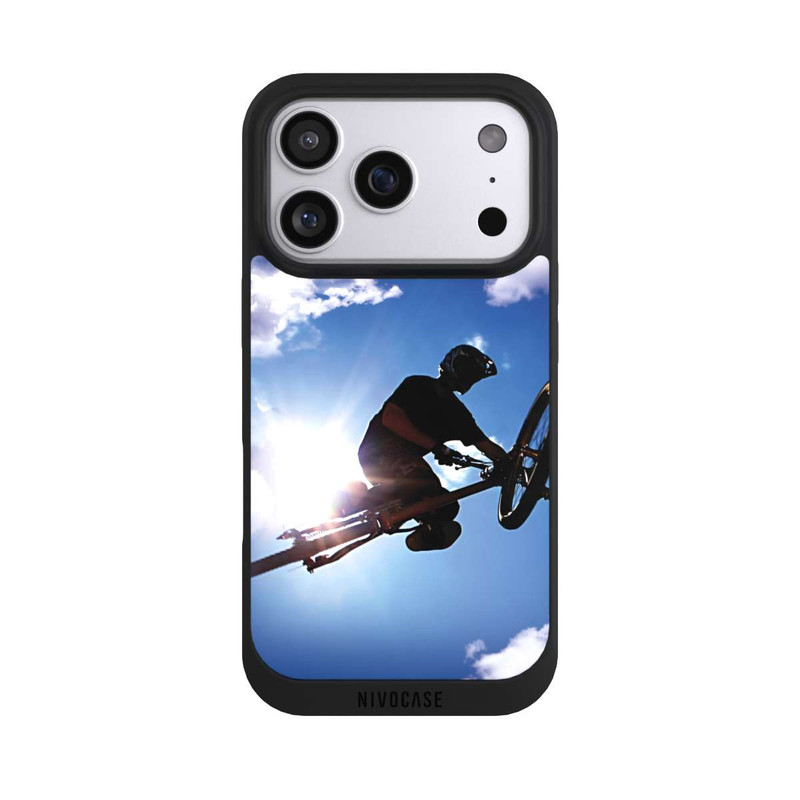 iPhone 17 Pro NIVOpure Flying so High with my Bike in the Sky