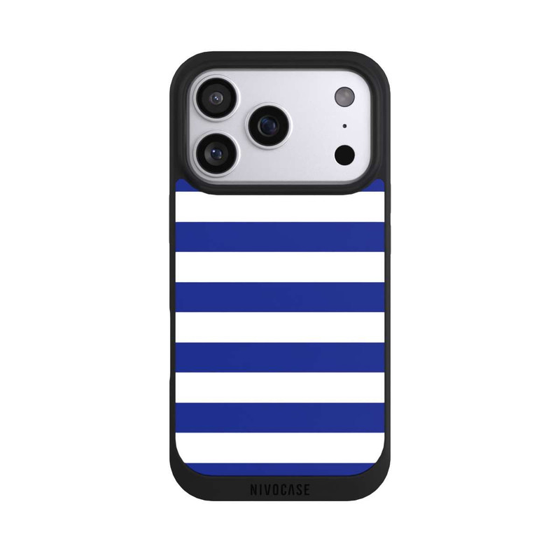 iPhone 17 Pro NIVOpure Sailorstripes Blau