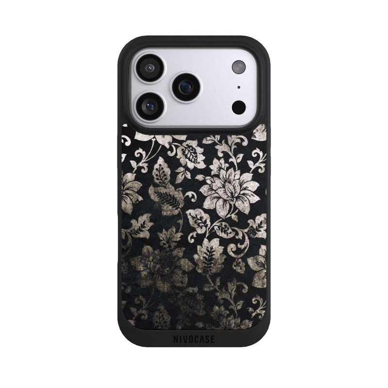 iPhone 17 Pro NIVOpure Silber Schwarz Vintage