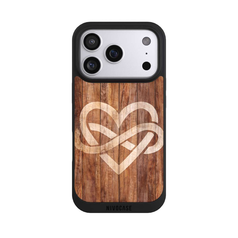 iPhone 17 Pro NIVOpure Herz Holz