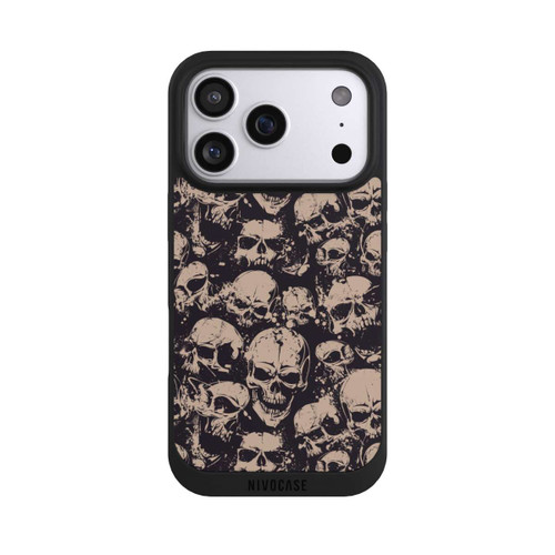 Apple iPhone 17 Pro NIVOpure Crânes d'Halloween