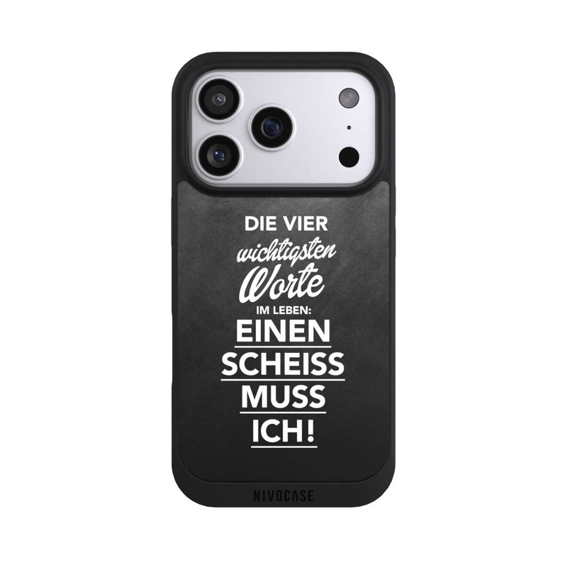 iPhone 17 Pro NIVOpure Wichtige Worte