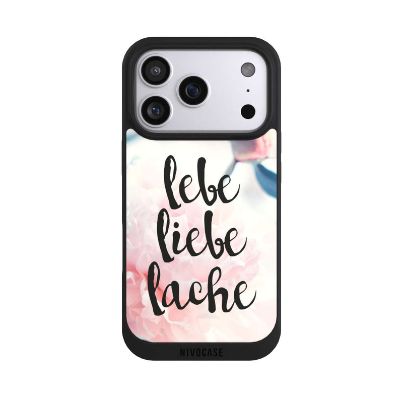 iPhone 17 Pro NIVOpure Lebe Liebe Lache - Roses