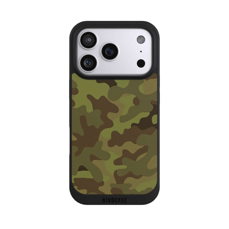 iPhone 17 Pro NIVOpure Denim militaire Camo
