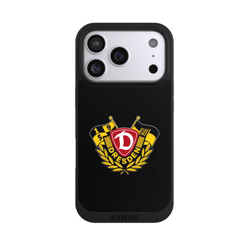Apple iPhone 17 Pro NIVOpure Dynamo Wappen mit Fahnen
