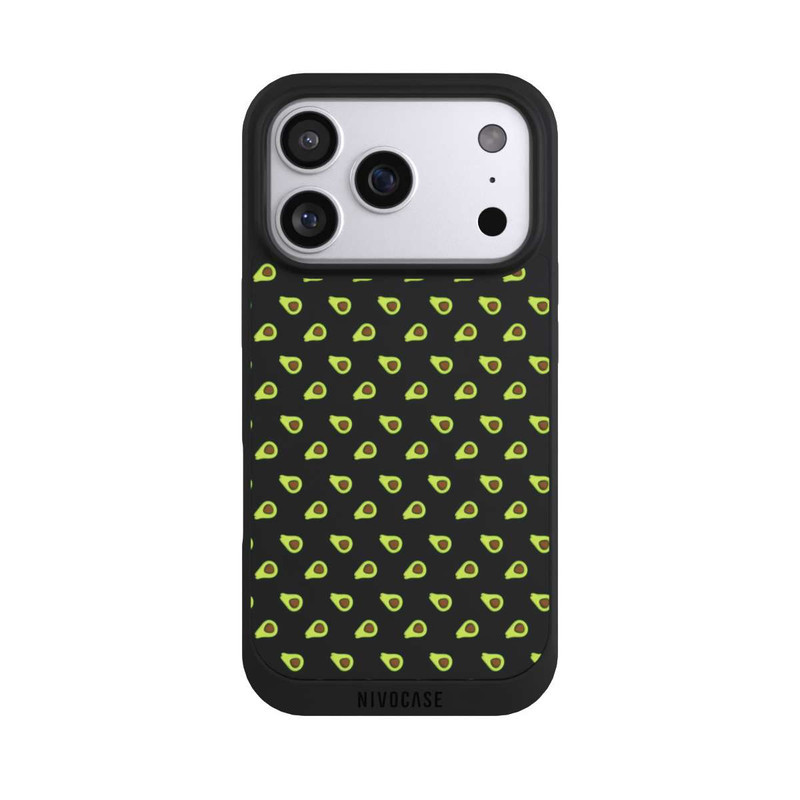 iPhone 17 Pro NIVOpure Avocado Muster 1 ohne Hintergrund