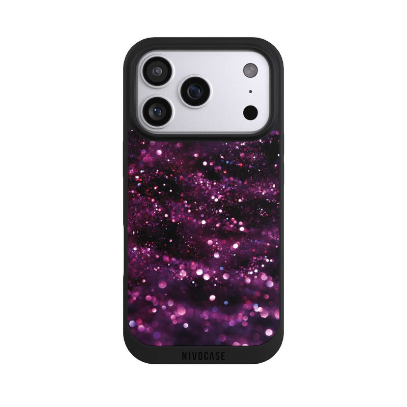 iPhone 17 Pro NIVOpure Lilac Sparkles Look
