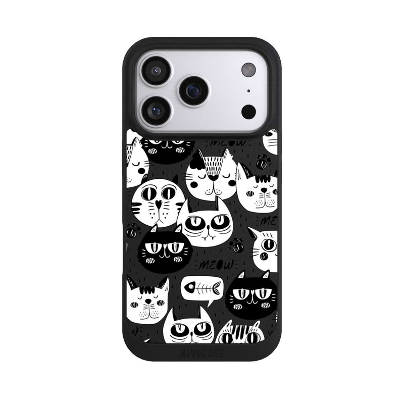 iPhone 17 Pro NIVOpure Bande de chats