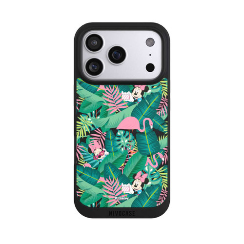 Apple iPhone 17 Pro NIVOpure Minnie Summer Palmblätter ohne Hintergrund