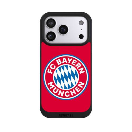 Apple iPhone 17 Pro NIVOpure FCB Logo auf Rot