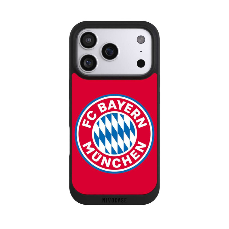 iPhone 17 Pro NIVOpure FCB Logo auf Rot