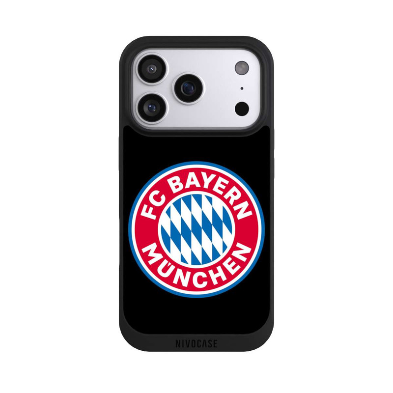 iPhone 17 Pro NIVOpure FCB Logo auf Schwarz