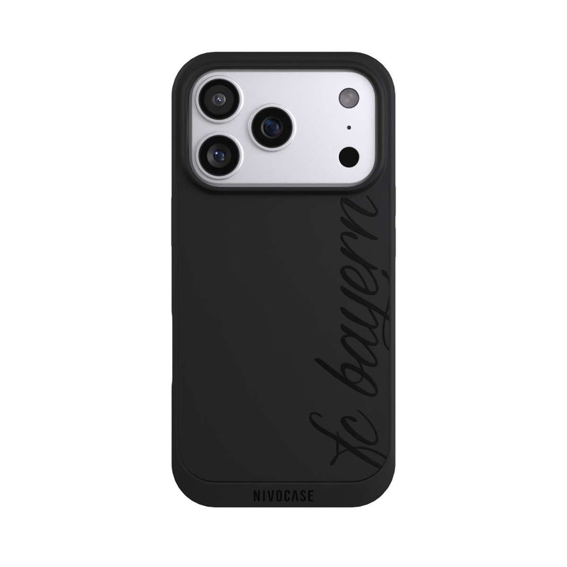 iPhone 17 Pro NIVOpure Black FCB Girlmotiv - transparent