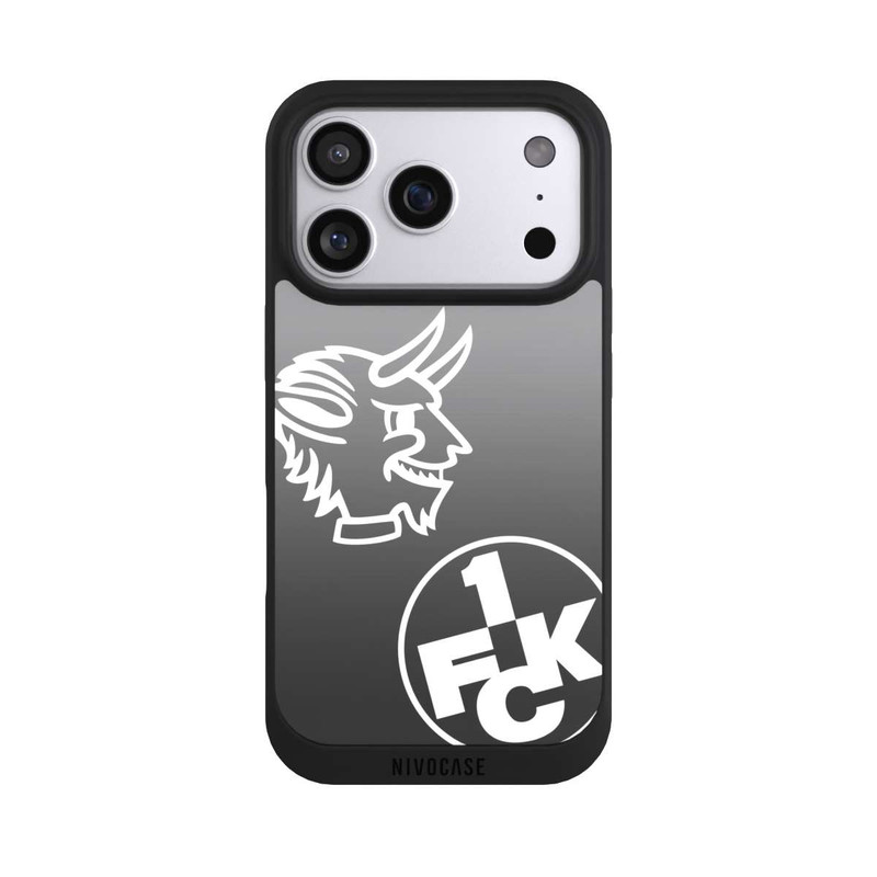 iPhone 17 Pro NIVOpure Teufelskopf FCK auf Schwarz