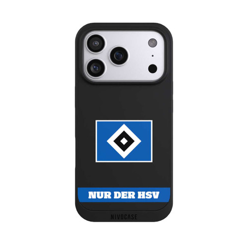 Apple iPhone 17 Pro NIVOpure Nur der HSV Blau - ohne Hintergrund