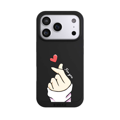 Apple iPhone 17 Pro NIVOpure Finger Hearts ohne Hintergrund
