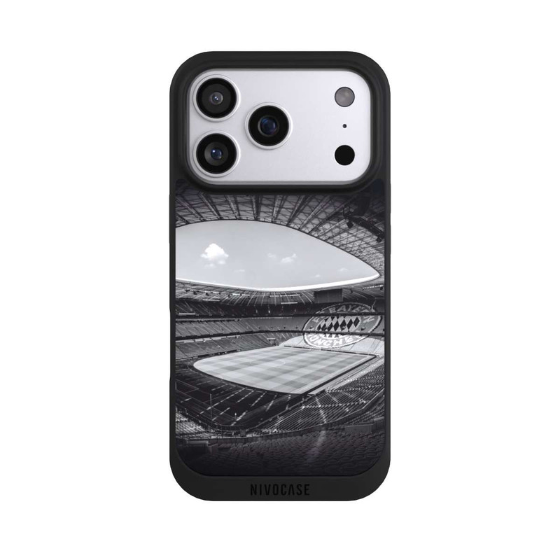 iPhone 17 Pro NIVOpure Stadion FC Bayern - Black White