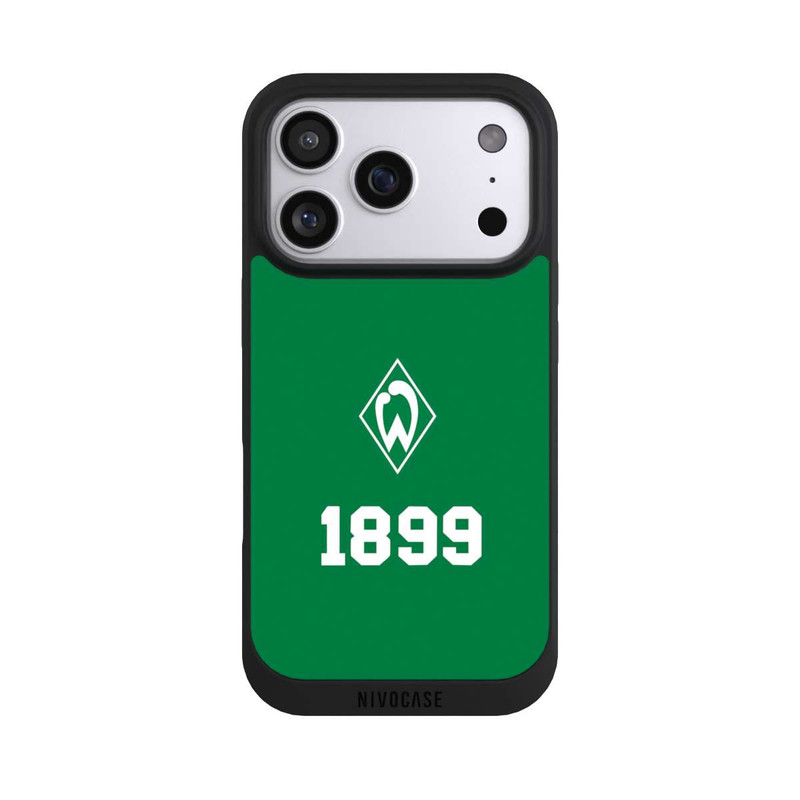 iPhone 17 Pro NIVOpure 1899 Grün-Weiß Lebenslang Grün - Werder Bremen