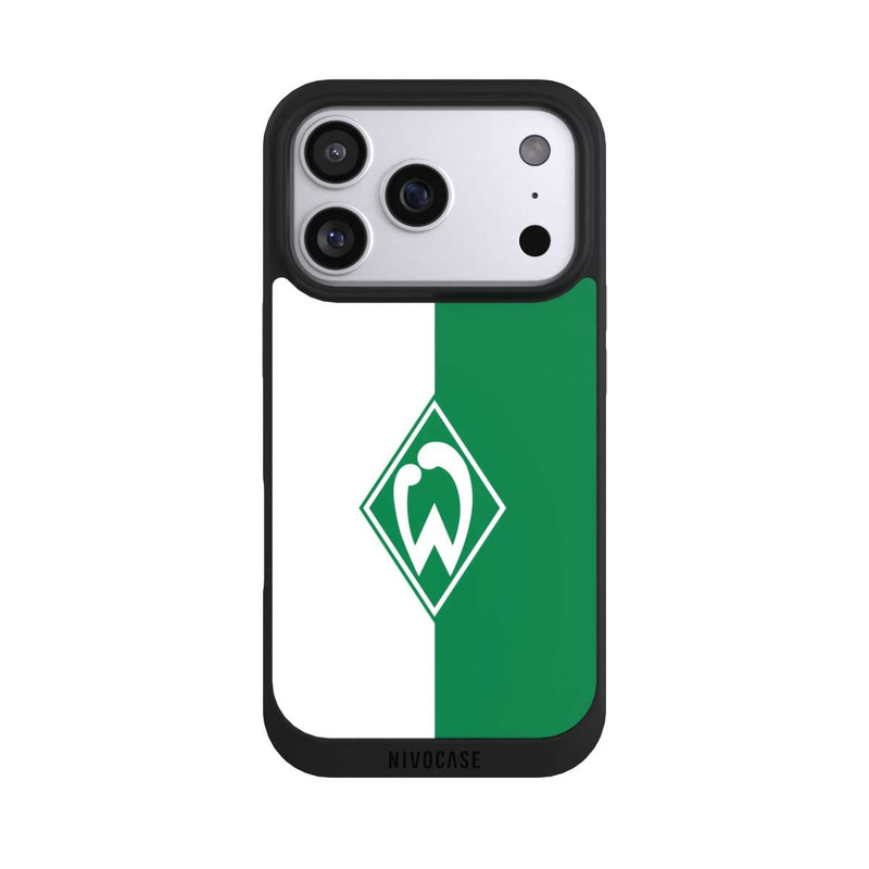 iPhone 17 Pro NIVOpure Weiß-Grün - Werder Bremen