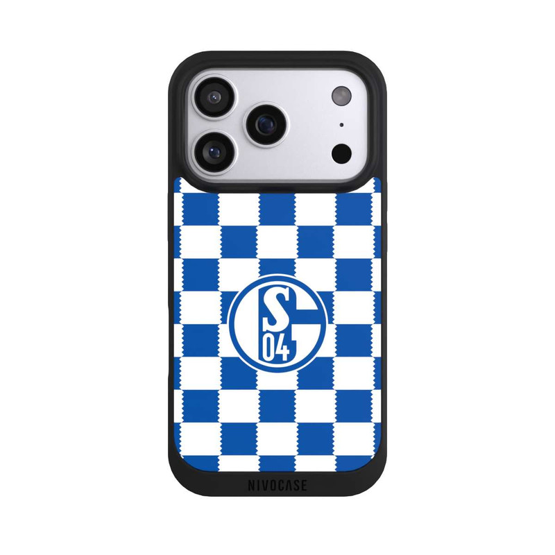 iPhone 17 Pro NIVOpure Muster Schalke 04