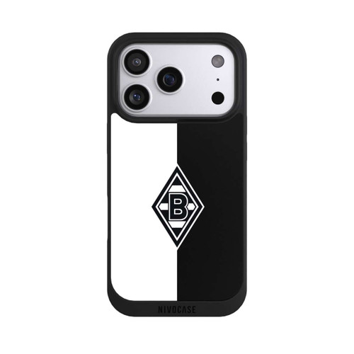 Apple iPhone 17 Pro NIVOpure Borussia Raute Schwarz-Weiss