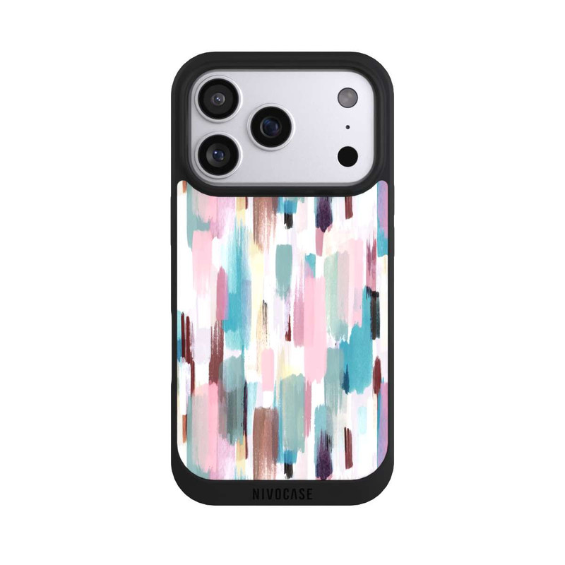 iPhone 17 Pro NIVOpure Abstract Brushstrokes Pastel Shades