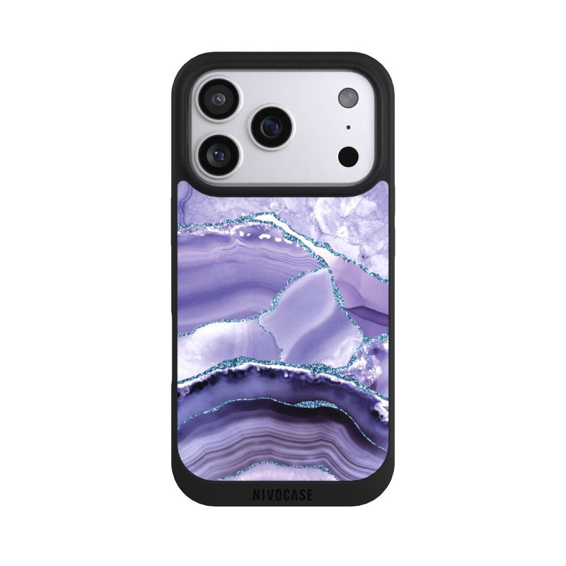 iPhone 17 Pro NIVOpure Lilac Marble Landscape
