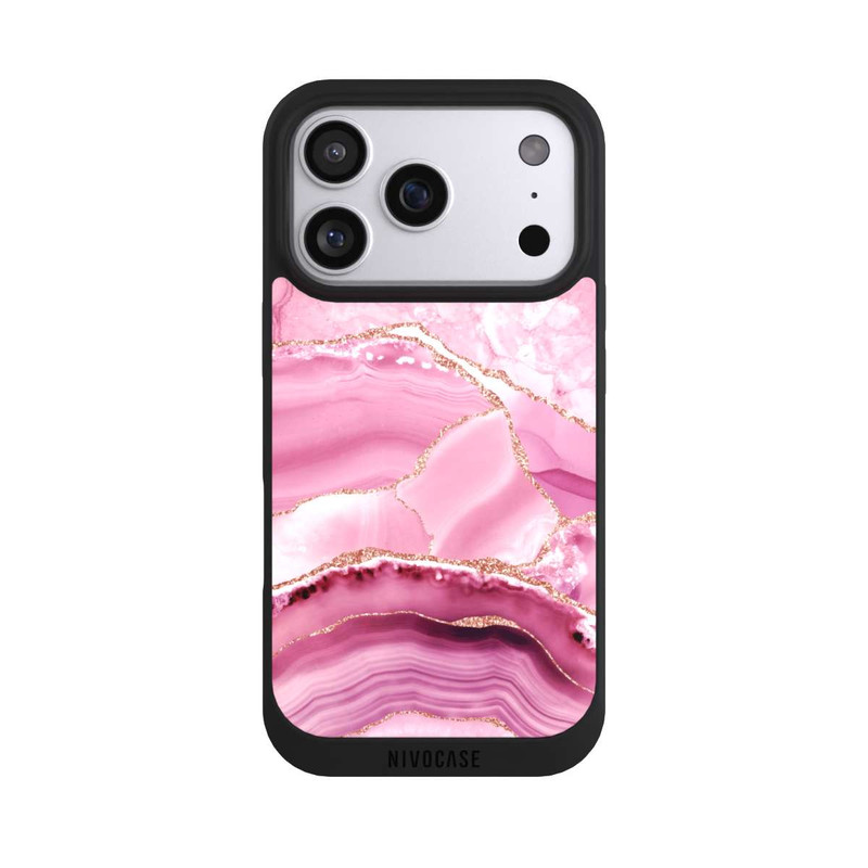 iPhone 17 Pro NIVOpure Meerjungfrauen Pink Marmor
