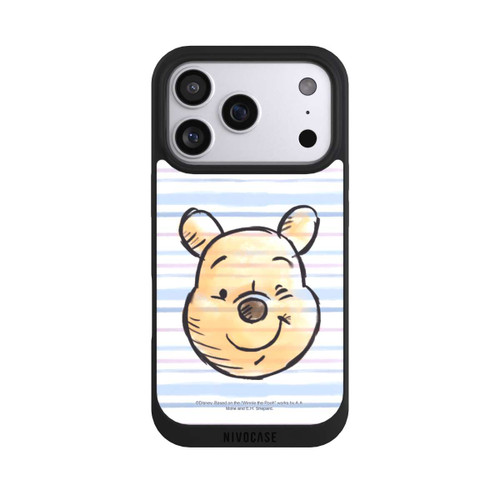 Apple iPhone 17 Pro NIVOpure Winnie Pooh on stripes 