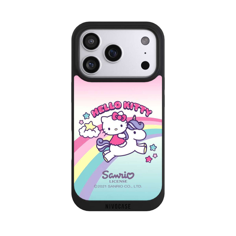 iPhone 17 Pro NIVOpure Hello Kitty Regenbogen 